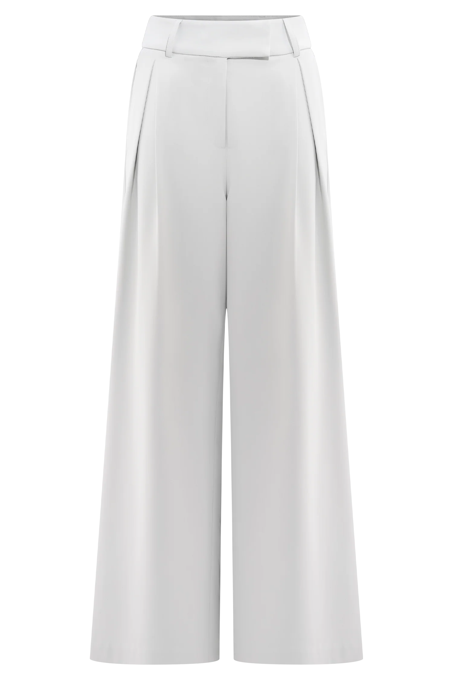 Jameson Pleated Wide Leg Pants - Light Sage - Image 7