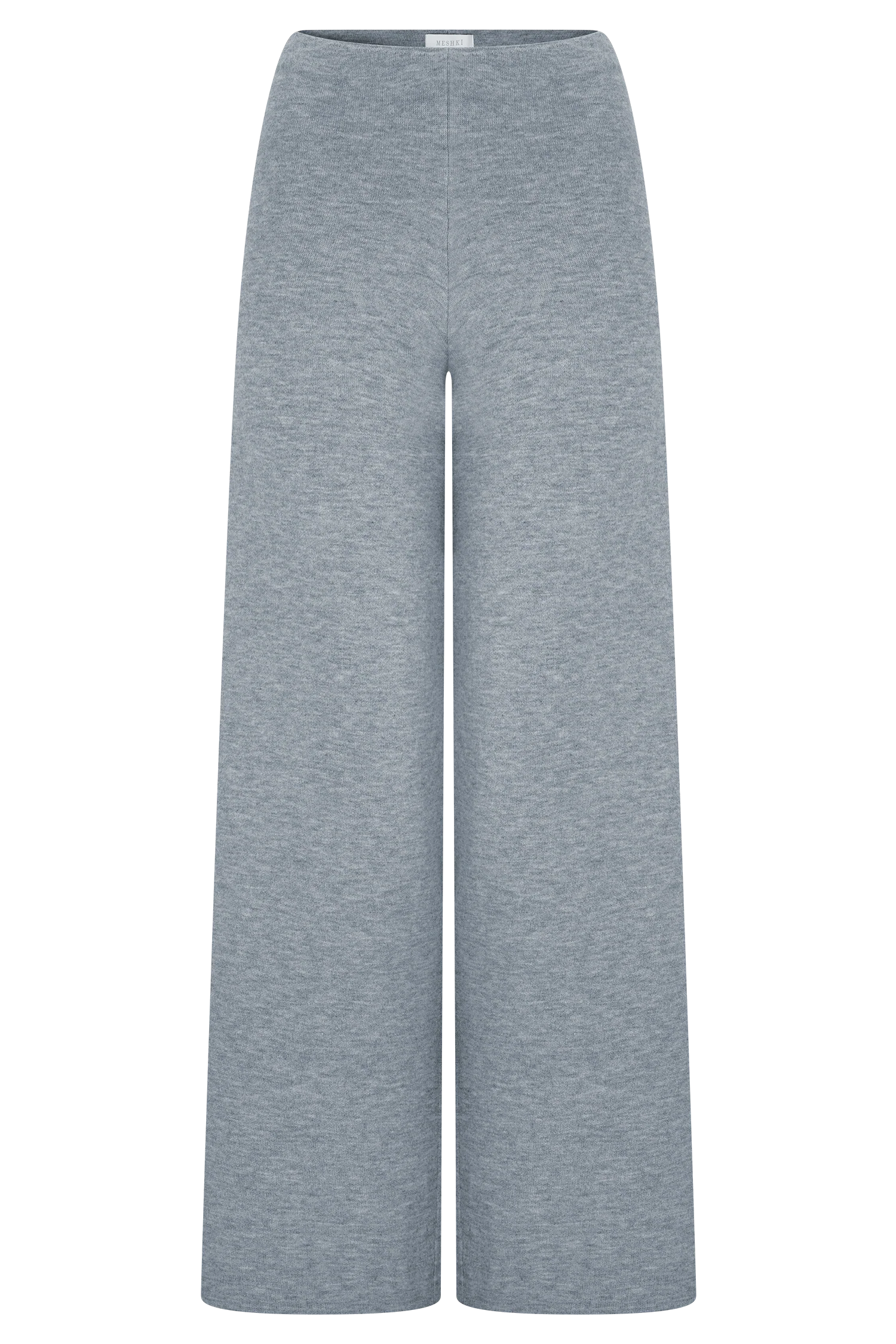 Kerrymae Straight Leg Knit Pants - Grey Marle - Image 7
