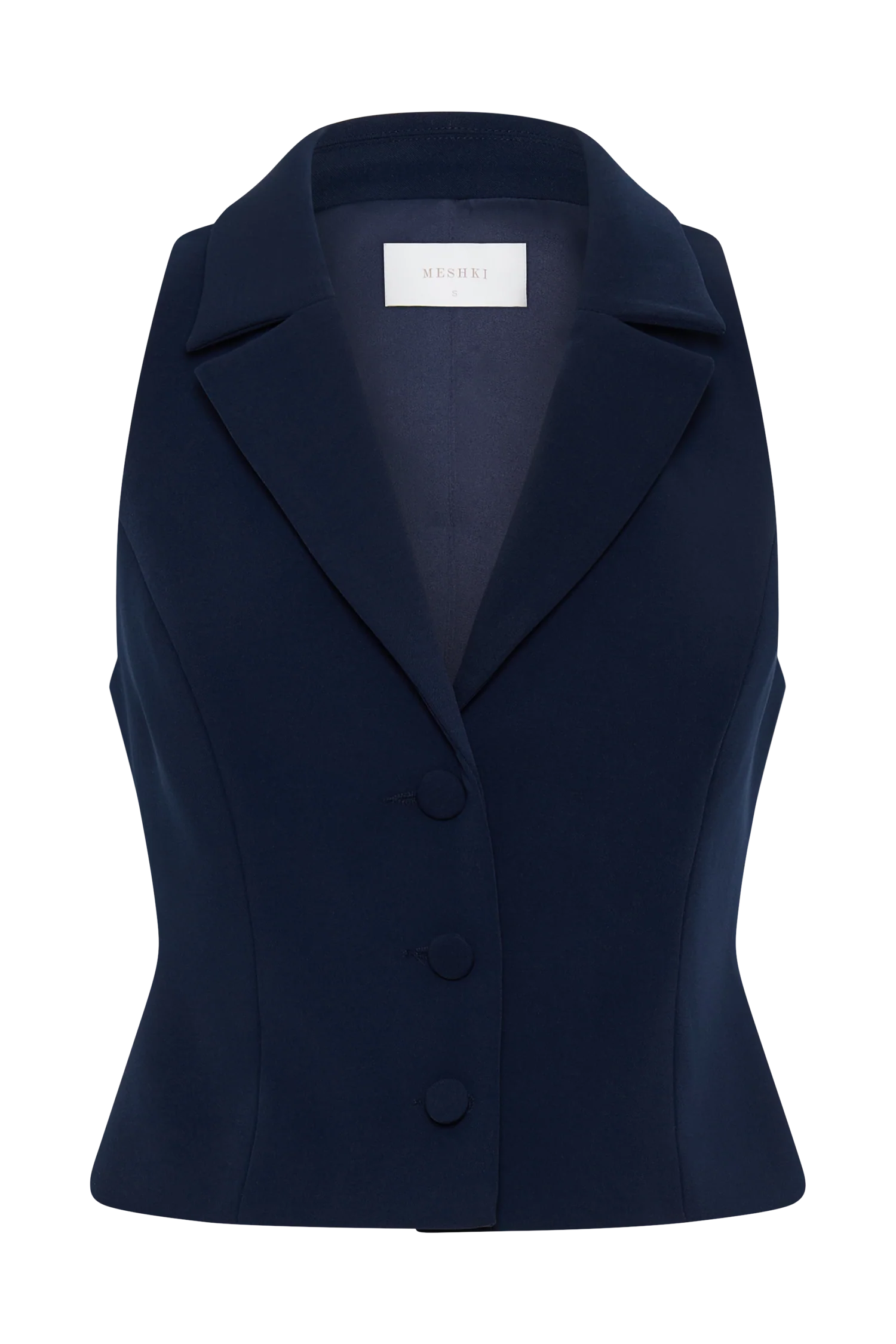 Mura Suiting Vest - Navy - Image 12