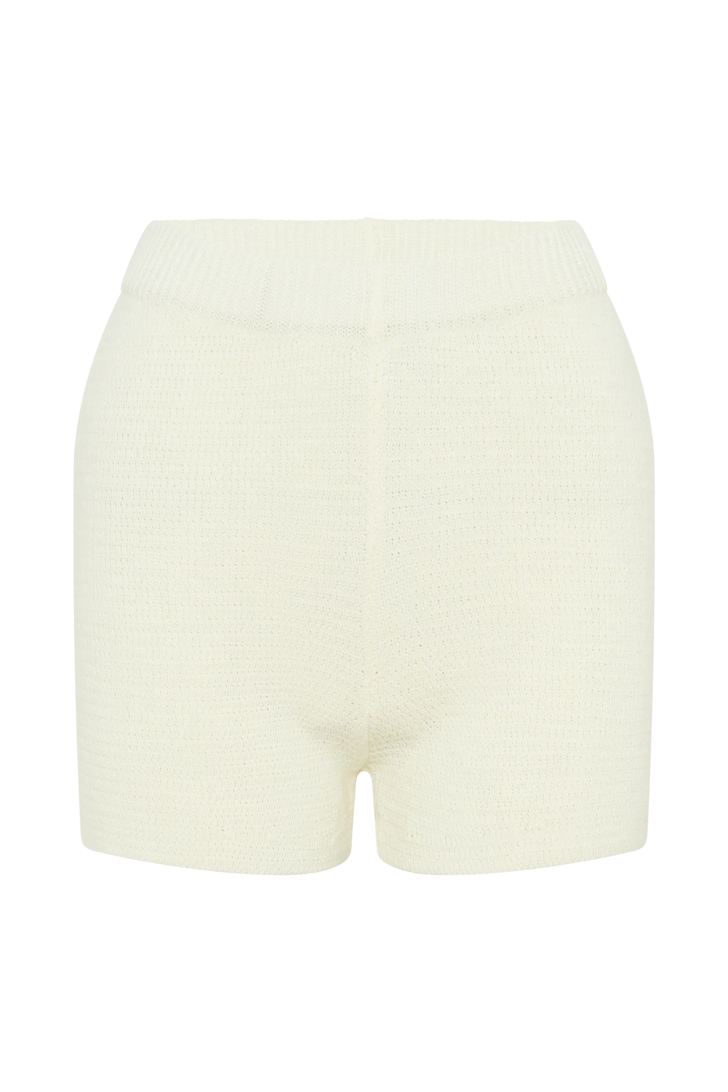 Noah Knit Shorts - Ivory - Image 8